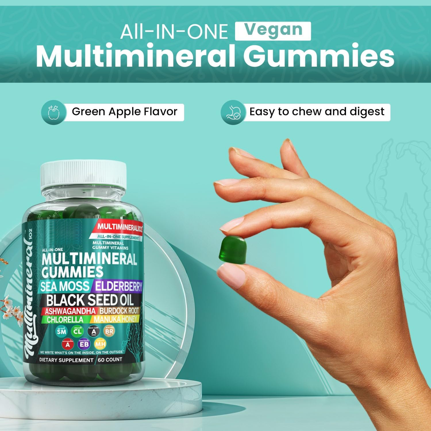 Multimineral Sea Moss Gummies