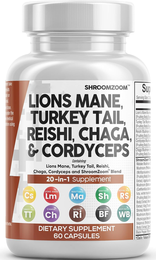 Shroomzoom™ Mushroom Supplement